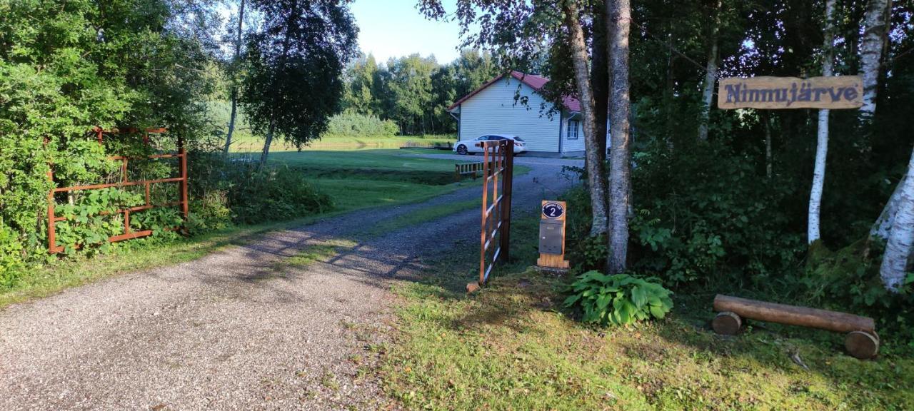 Ninnujaerve Private Holiday Home Nasva Exterior photo